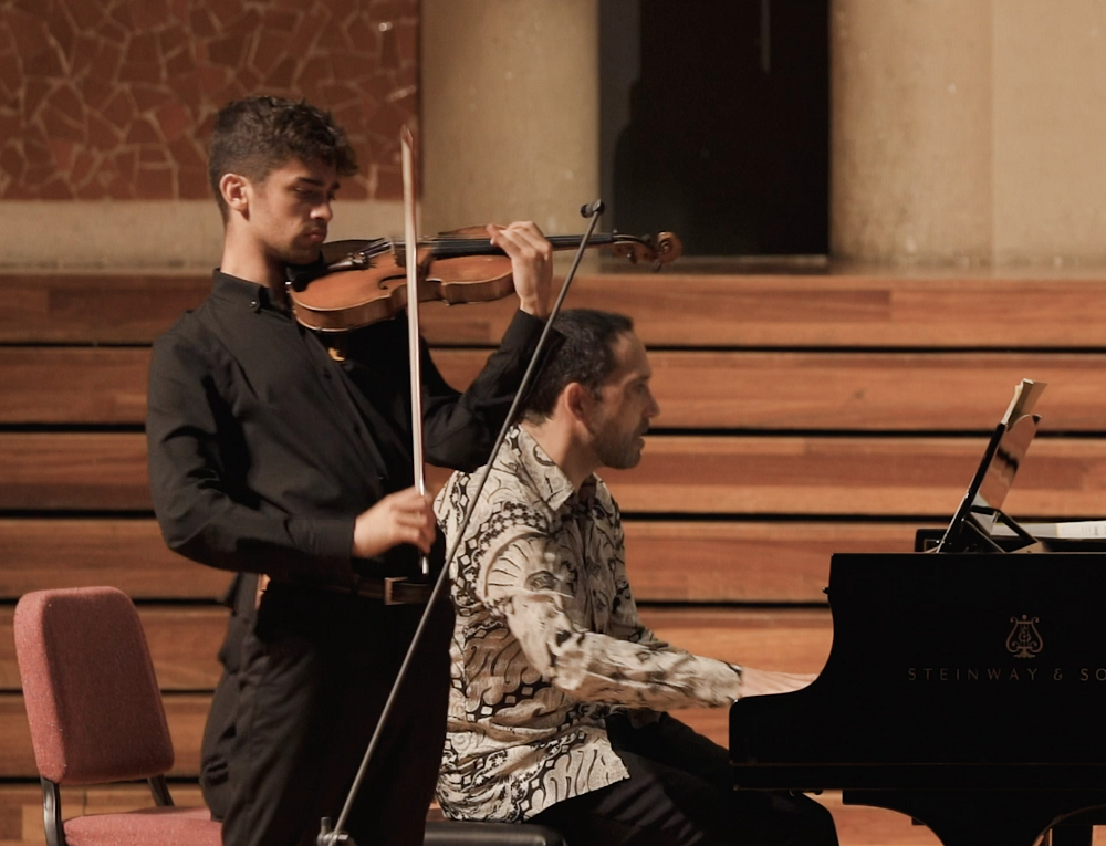 CONCERT DE VIOLÍ I PIANO. MIQUEL MUÑIZ + LLUÍS RODRÍGUEZ